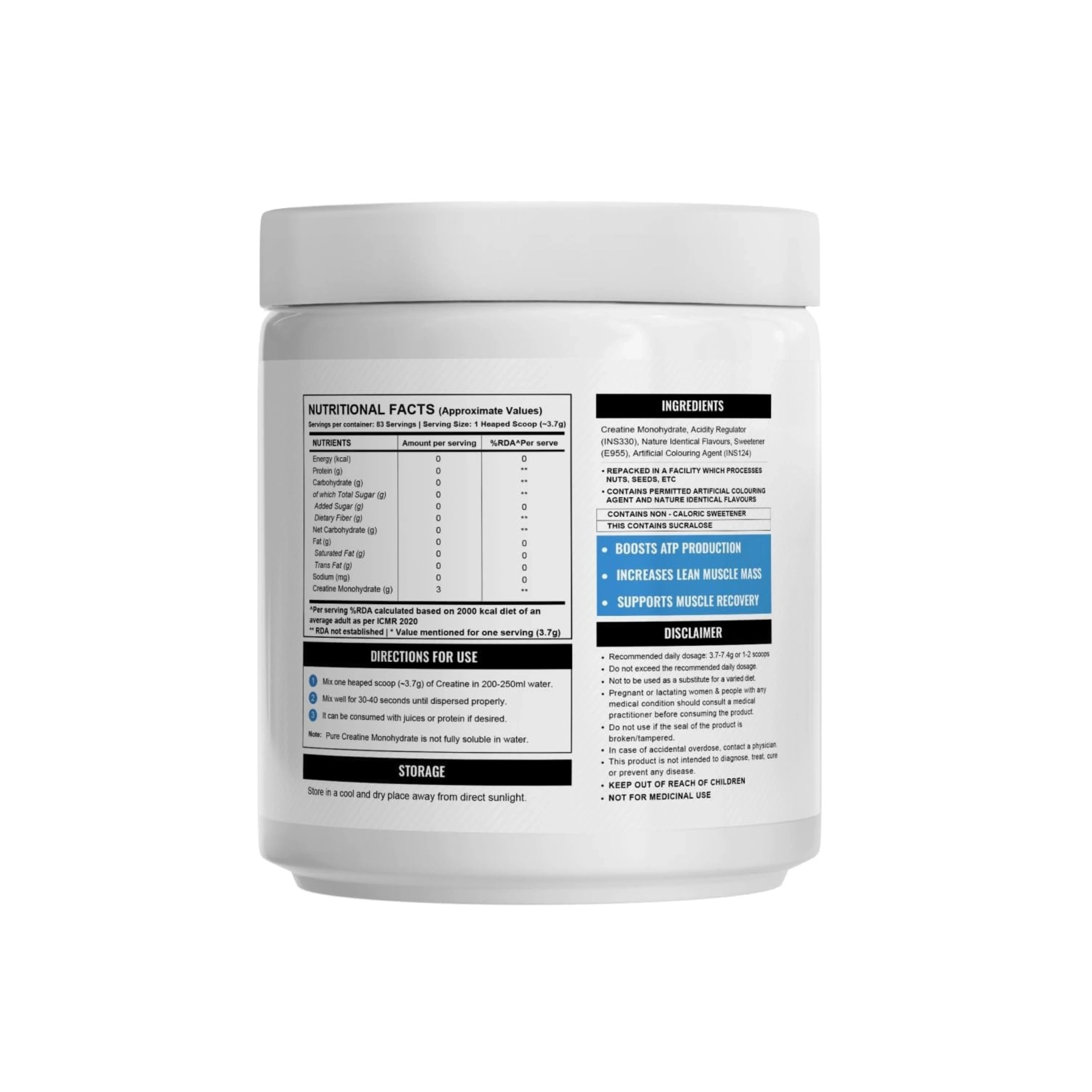 Wellcore Micronised Creatine Monohydrate