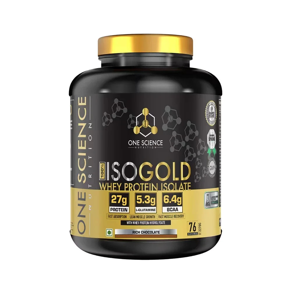 One Science 100% ISO Gold Whey Protein Isolate