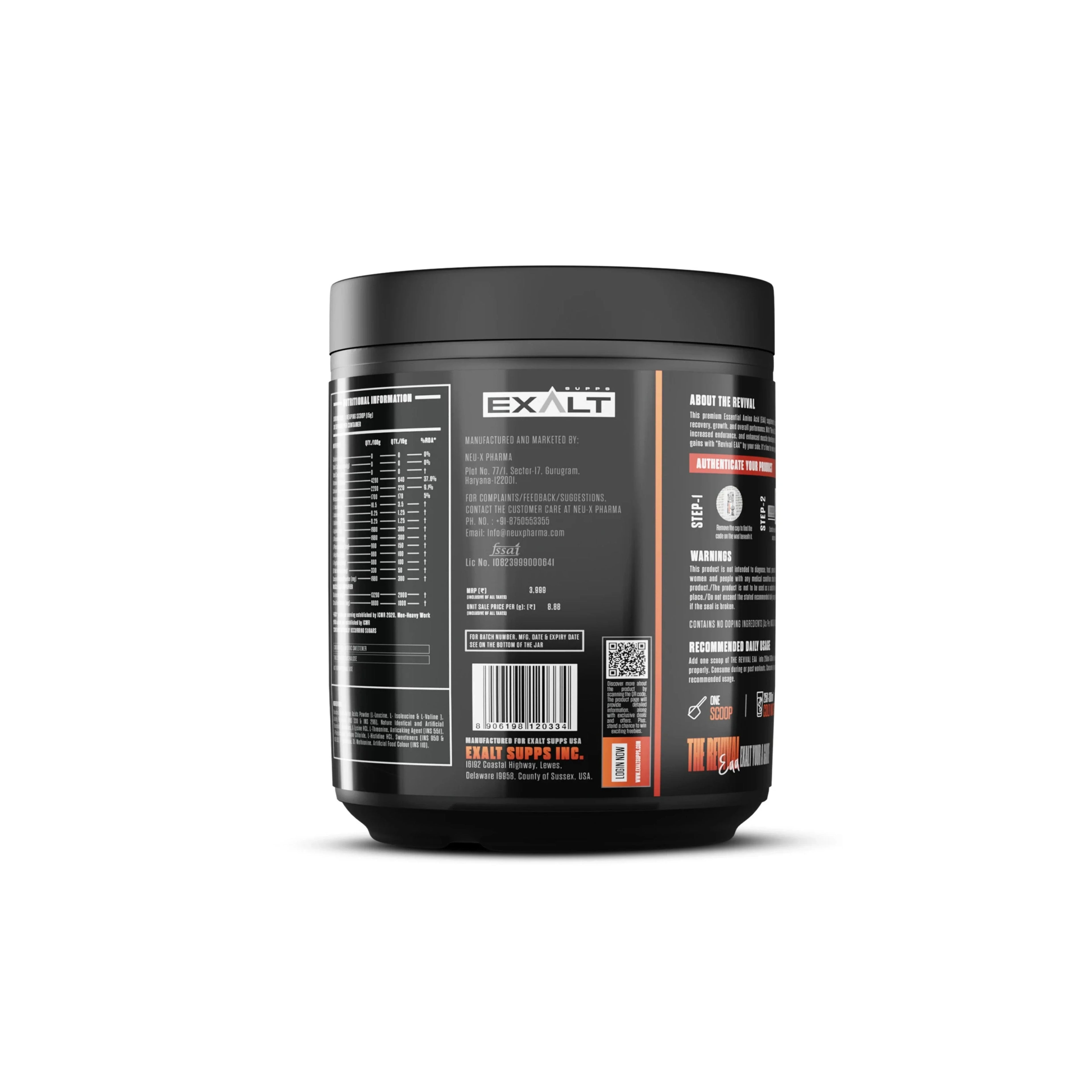 The Revival EAA (Essential Amino Acids )