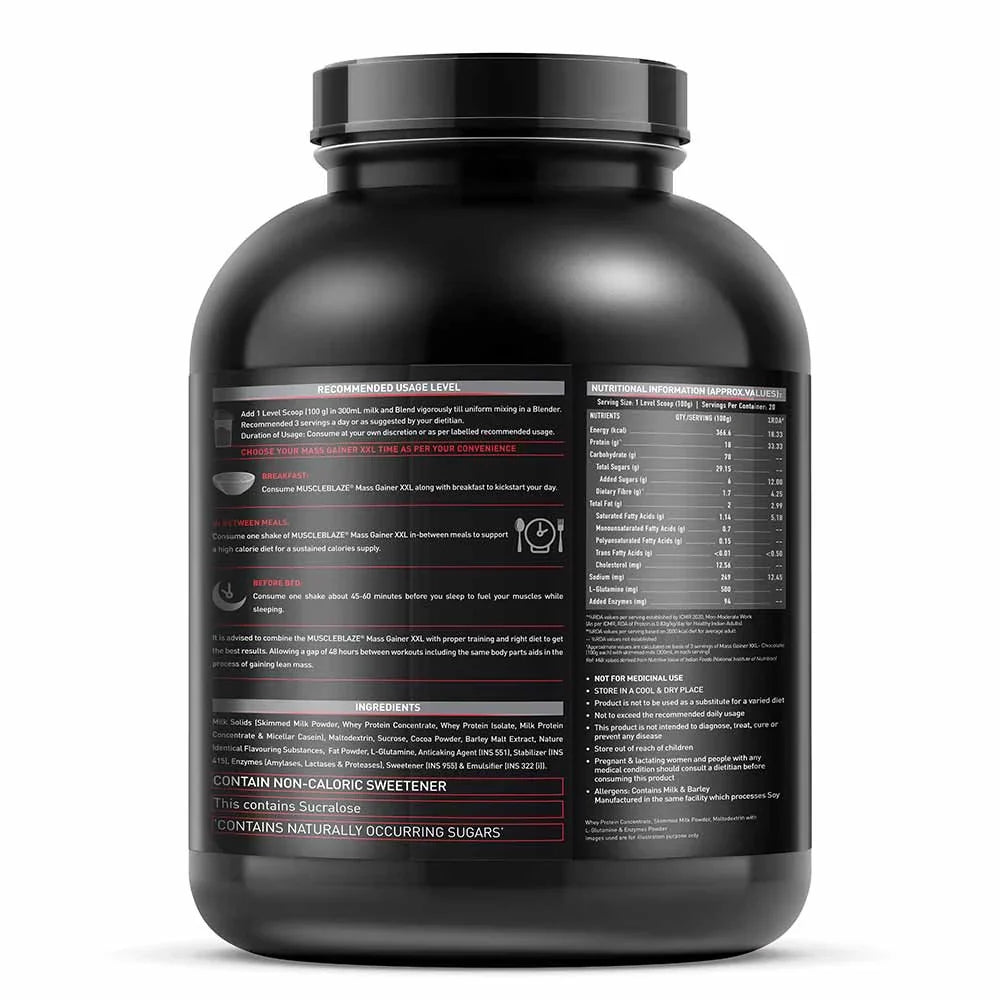 MuscleBlaze XXL Mass Gainer
