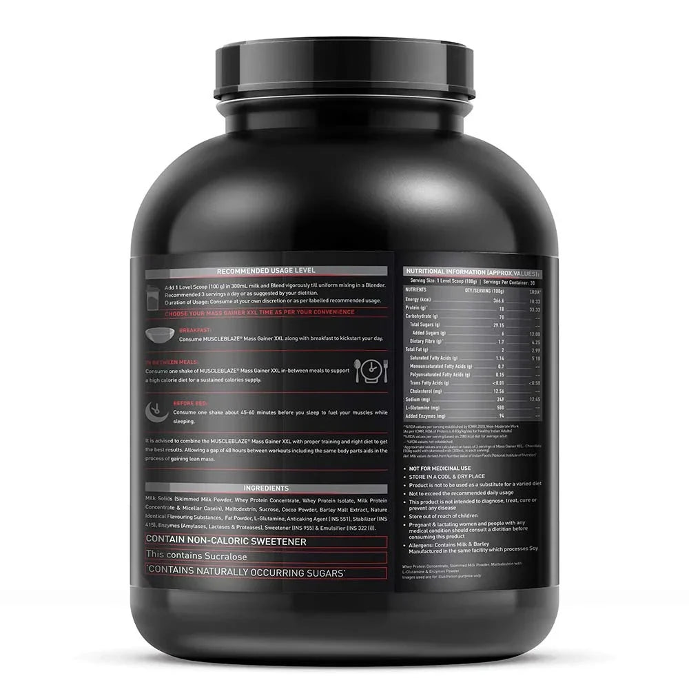 MuscleBlaze XXL Mass Gainer