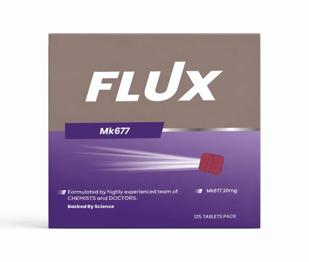 FLUX Mk677 (Ibutamoren 20mg) – 125 Tablets