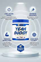 Ronnie Coleman Signature Series (RC) YEAH BUDDY Pre-Workout Energy Powder – (270g  30 Servings)