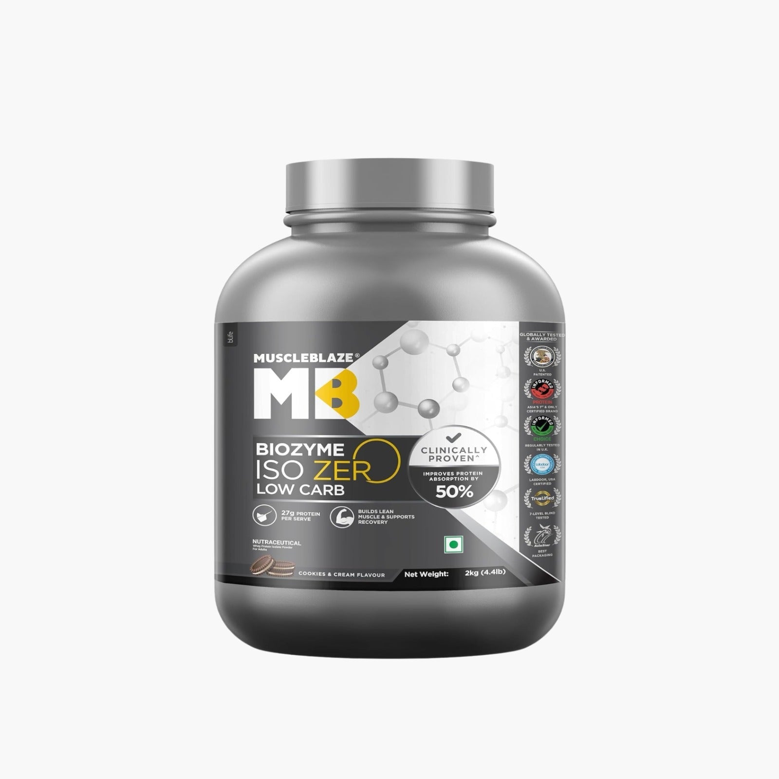 MuscleBlaze Biozyme Iso-Zero